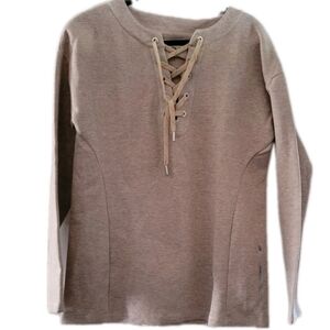 Alpha Tauri Red Bull SAYA Sweatshirt Top Lace Up Activewear Athleisure Neutral